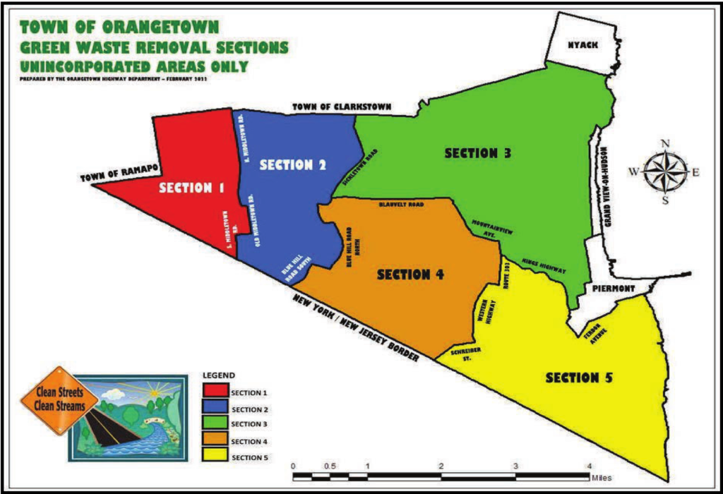 2024 GREEN WASTE REMOVAL SCHEDULE Town of Orangetown