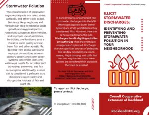 2024 Illicit Stormwater Discharge Flyer | Town of Orangetown